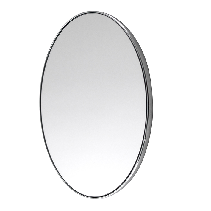 Зеркало TONO круглое увеличительное в алюминиевой раме и магнитной задней частью, хром