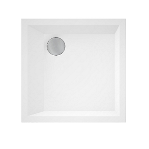 Поддон душевой 100 SQUARE BIA LUC искусственный мрамор