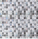 Мозаика из натурального камня и стекла IMPERIA Mix Silver Greys 30,1x30,1 см