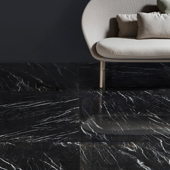 Гранит керамический MARQUINA Black/60x120/EP 60х120х1 см