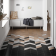 Плитка керамическая напольная 23199 CHEVRON Blanco Mate RIGHT 9х20,5 см