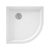 Поддон душевой 100 ROUND BIA SAT искусственный мрамор