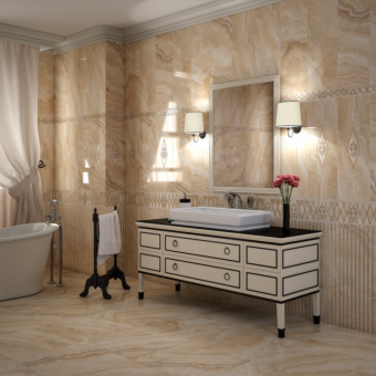 Плитка керамическая напольная RESORT YP5670 Marfil 60x60 см