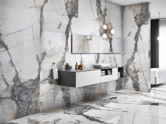 Гранит керамический N20416 TITANIUM Renoir POLISHED 120x278х0,6 см
