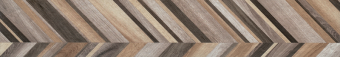 Гранит керамический 58611N JUST COLOR DECORI CHEVRON MIX Warm 20x120 см